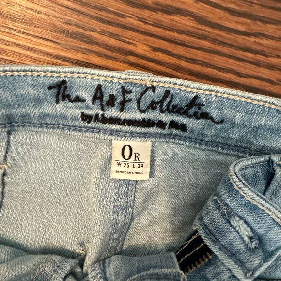 Light Blue Flare Jeans - Picture 2 of 3